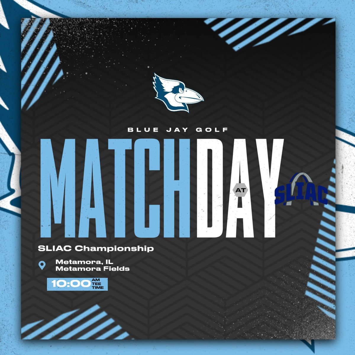 ⛳️It's Match Day! ⛳️ 📍 Metamora, IL 🆚SLIAC Championship- Round 1 ⌚️10:00 AM