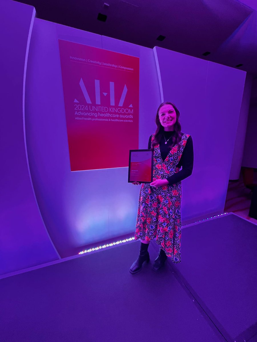 I am absolutely flabbergasted to have been awarded an @AHAwards for driving forward research in #dramatherapy last week. It was a simply wonderful afternoon and I was blown away by the other shortlisted candidates and projects. What an honour to be amongst them! ✨
