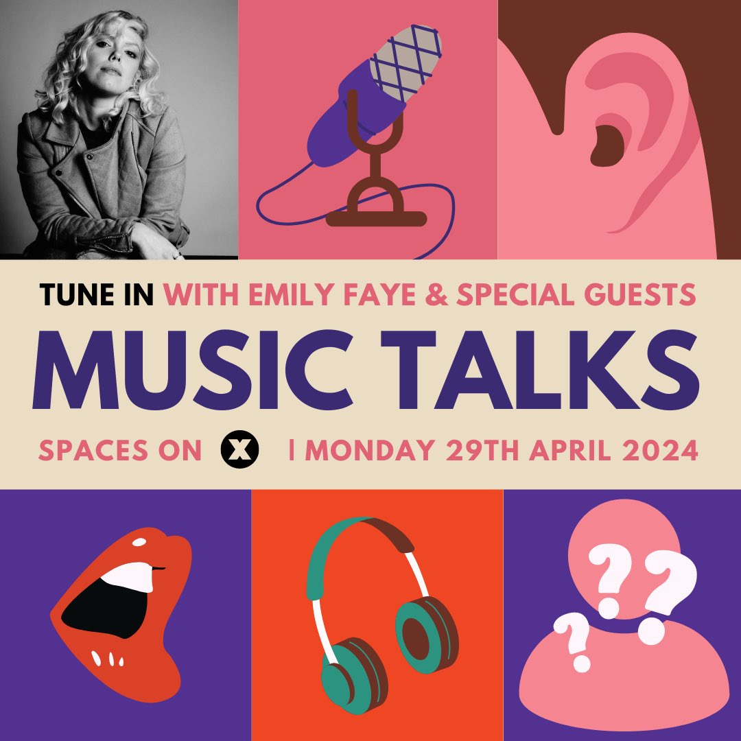 10pm BST today ‘Music Talks’ is back 💥 With not 1, but 3 special guests!! Can’t wait to catch up & talk music with @ForTheBux @JAMSplayer & @TheCityofSound 🎶 Tune in here: twitter.com/i/spaces/1zqKV…