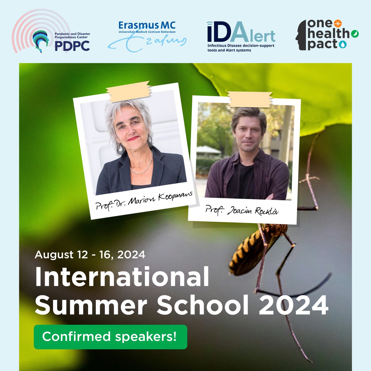Delighted to share that two inspiring key note speakers are confirmed for International Summer School 2024: @MarionKoopmans and @JoacimRocklov Dive into a week of insightful discussions and networking!🚀Register here: bit.ly/3UsY8Cv #SummerSchool #Learning #Networking