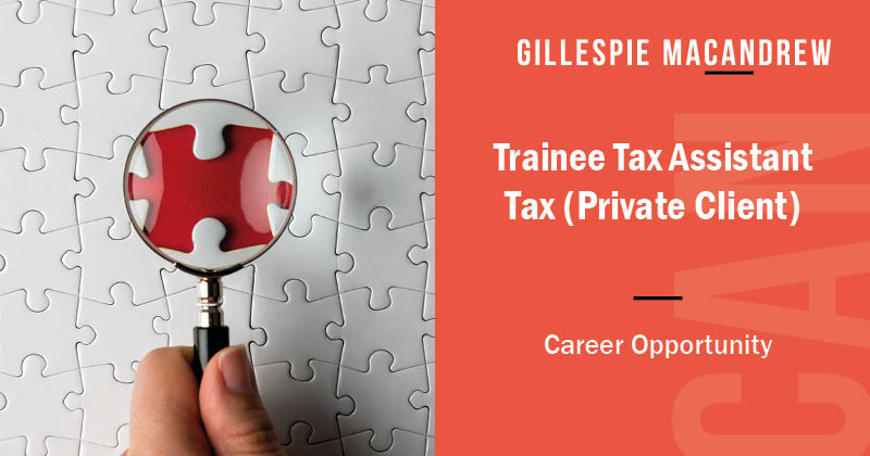 We have an excellent opportunity for an individual starting out in their career to join our specialist tax team as a Trainee Tax Assistant. You will assist in the provision of tax compliance and day to day administration to a portfolio of clients. ow.ly/QQ7O50RqQzC