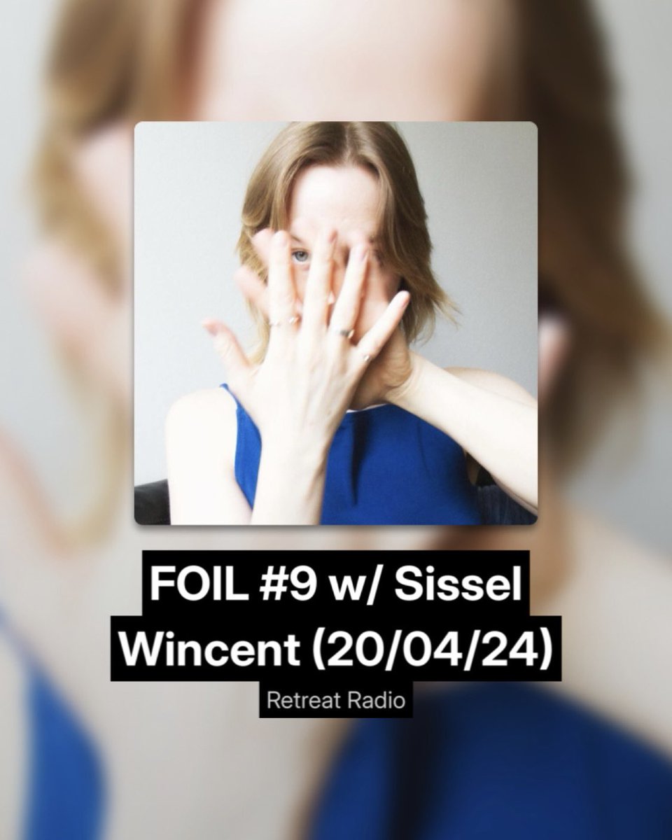 sissel wincent 🦋 (@sissel) on Twitter photo Tracklist for my guest mix for Sofftronic’s FOIL at Retreat Radio on.soundcloud.com/KJJTeEaV51nUvt…
<a href="/sajno1/">soffan127</a> <a href="/Sunareht/">Suna</a> <a href="/perctrax/">Perc</a> <a href="/eomac/">Ian McDonnell</a> <a href="/biancaoblivion/">Bianca Oblivion</a> <a href="/onhellmusic/">ONHELL</a> <a href="/lilianechlela/">( ˘ ³˘) Pow</a> <a href="/xAirMax97x/">Air Max '97</a> <a href="/PederMannerfelt/">Peder Mannerfelt</a> <a href="/artfisia/">a</a> <a href="/LuckyMe/">LUCKYME®</a> <a href="/Eotrax_Official/">Eotrax</a> <a href="/Sector7Sounds/">Sector 7 Sounds</a> <a href="/N_A_A_F_I/">naafi*</a> <a href="/NervousHorizon/">Nervous Horizon</a> Tracklist for my guest mix for Sofftronic’s FOIL at Retreat Radio on.soundcloud.com/KJJTeEaV51nUvt…
<a href="/sajno1/">soffan127</a> <a href="/Sunareht/">Suna</a> <a href="/perctrax/">Perc</a> <a href="/eomac/">Ian McDonnell</a> <a href="/biancaoblivion/">Bianca Oblivion</a> <a href="/onhellmusic/">ONHELL</a> <a href="/lilianechlela/">( ˘ ³˘) Pow</a> <a href="/xAirMax97x/">Air Max '97</a> <a href="/PederMannerfelt/">Peder Mannerfelt</a> <a href="/artfisia/">a</a> <a href="/LuckyMe/">LUCKYME®</a> <a href="/Eotrax_Official/">Eotrax</a> <a href="/Sector7Sounds/">Sector 7 Sounds</a> <a href="/N_A_A_F_I/">naafi*</a> <a href="/NervousHorizon/">Nervous Horizon</a>