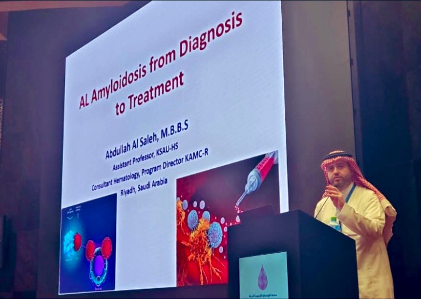 سعيد جداً بالدعوة المقدمة من جمعية اللوكيميا و اللمفوما الكويتية 
 <a href="/LLSKUWAIT/">LLSKuwait</a>
لإلقاء محاضرة عن الداء النشواني ( AL Amyloidosis) باللقاء السنوي للجمعية. 

شكر خاص للدكتور أحمد <a href="/Kuwaiti_Dr/">د. أحمد الحريجي</a> و الدكتورة فاطمة <a href="/Fatima_mek/">فاطمة خداده</a> على حسن  الاستضافة.