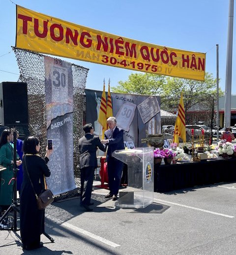 It was my great privilege to speak yesterday at the commemoration of Tuesday’s 49th anniversary of the fall of Saigon. Let us never forget the sacrifices of the fallen of the Vietnam War — Americans and Vietnamese alike.