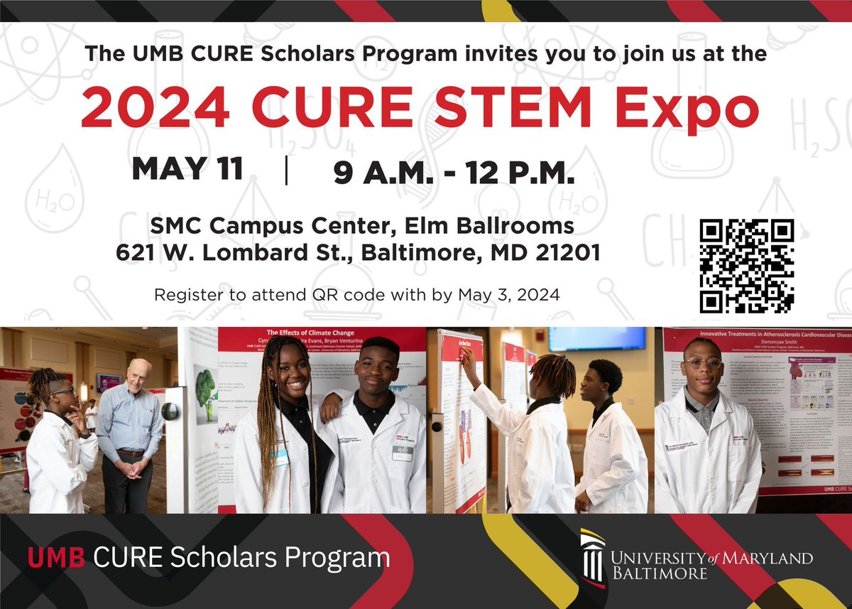 🌟Transforming ideas into innovation—one discovery at a time.🌟The countless hours of research and hard work by our CURE Scholars are about to pay off in the most spectacular way. Don't you want to say you were there when the next big thing in STEM was unveiled? Secure your spot!