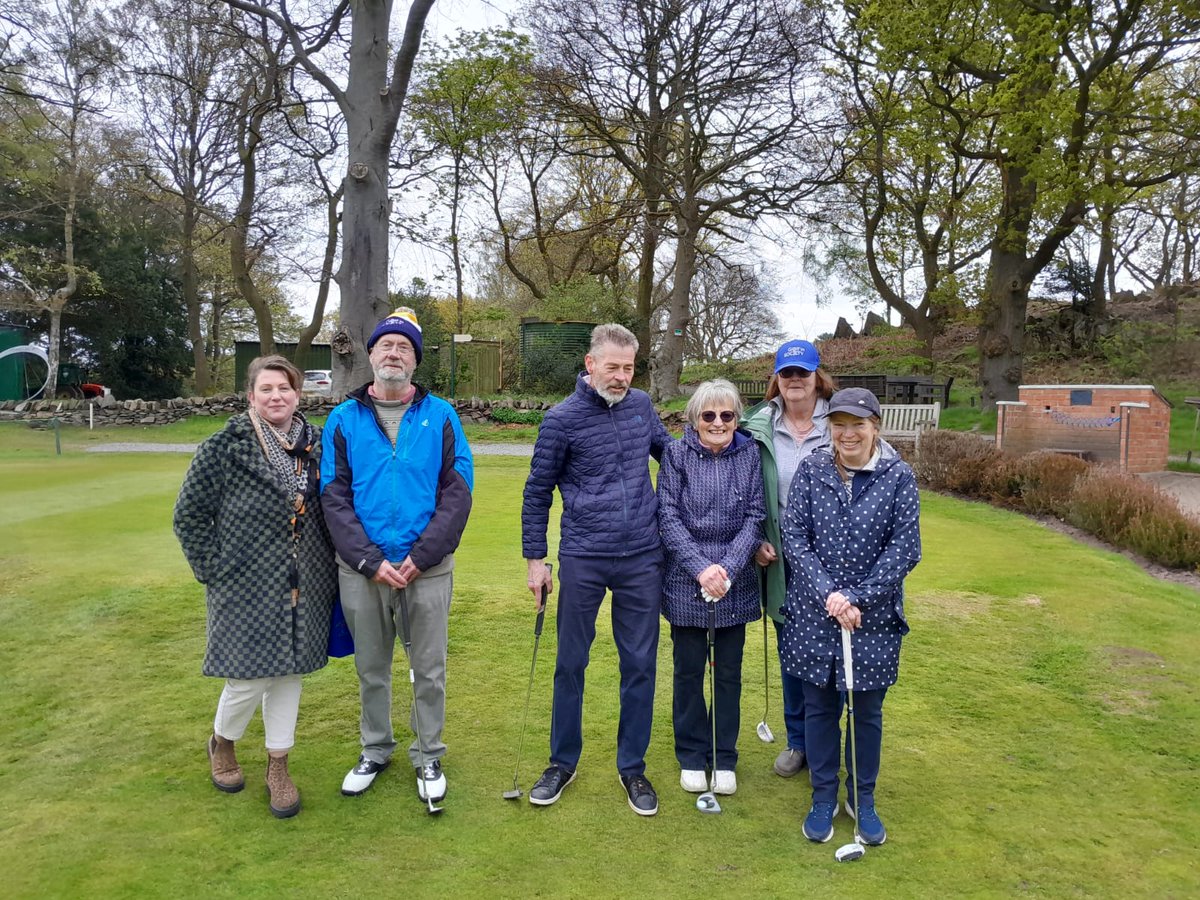 Chilly afternoon, but still happy golfers at Charnwood 🏌️‍♂️🏌️‍♀️

Somedays we think 'Spring is here' and then it goes! Whatever the weather, we always find a way to enjoy the beautiful environment's our partner venues have to offer 🌦

#Healthyageing #CarerRespite