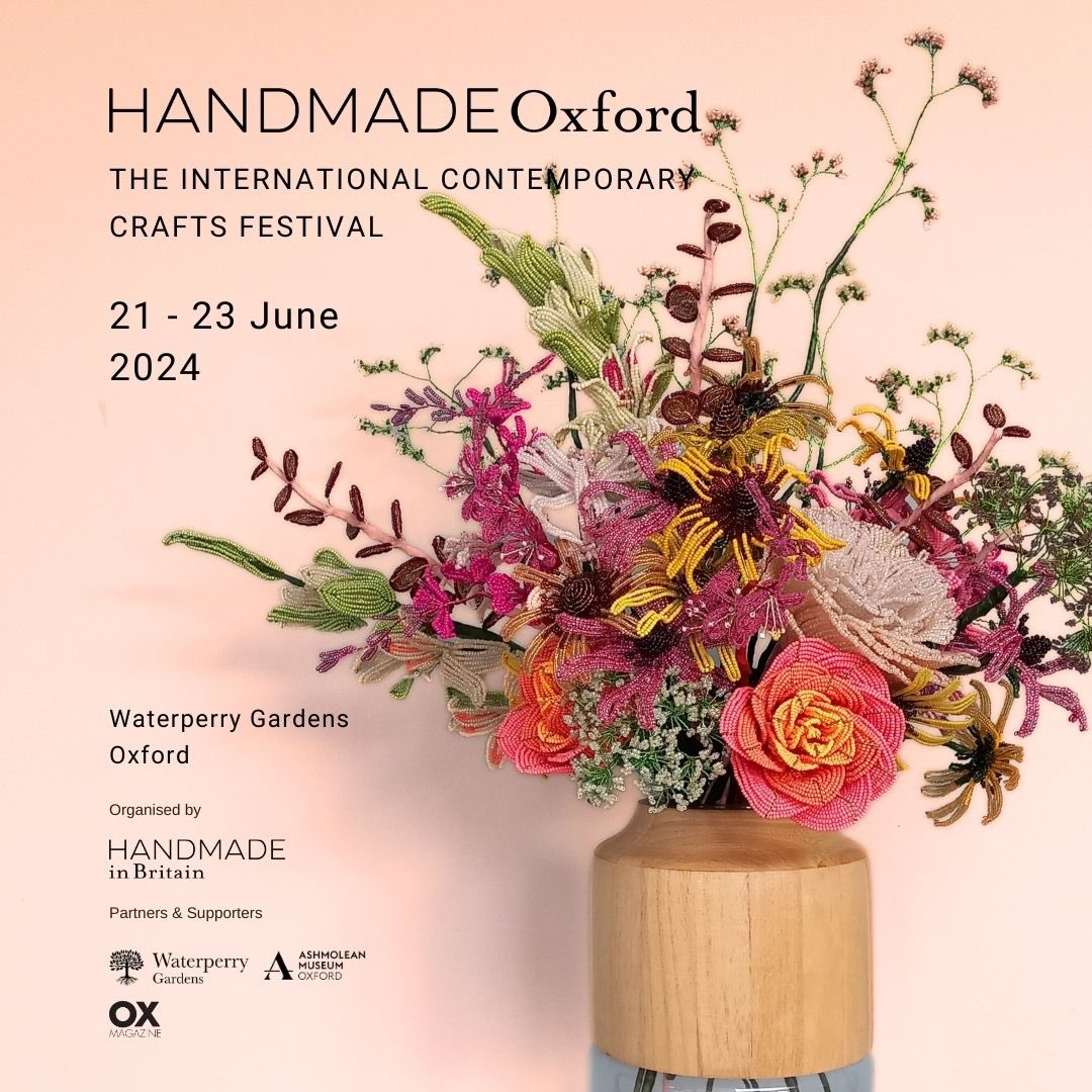 OX favourite Handmade Oxford is back at @waterperry this June. Showcasing over 150 of the UK’s finest designer-makers, Handmade Oxford is a festival of craft, nestled in the beautiful Oxfordshire countryside. Click for more info: oxmag.co.uk/articles/handm… @handmadebritain