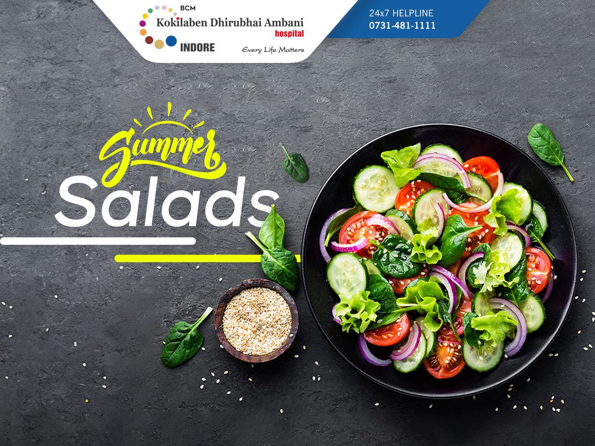 Embrace summer salads for a refreshing crunch! Packed with vibrant veggies like cucumbers, tomatoes, and leafy greens, they aid digestion and keep you feeling light. Opt for fiber-rich ingredients and citrusy dressings for a nutrient-packed twist. #SummerSalads #HealthyEating