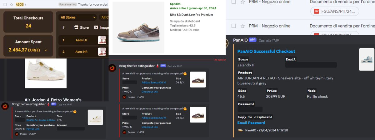 Some Past and new success Thanks as always | @PepperScripts | @panaiobot | @Nootify