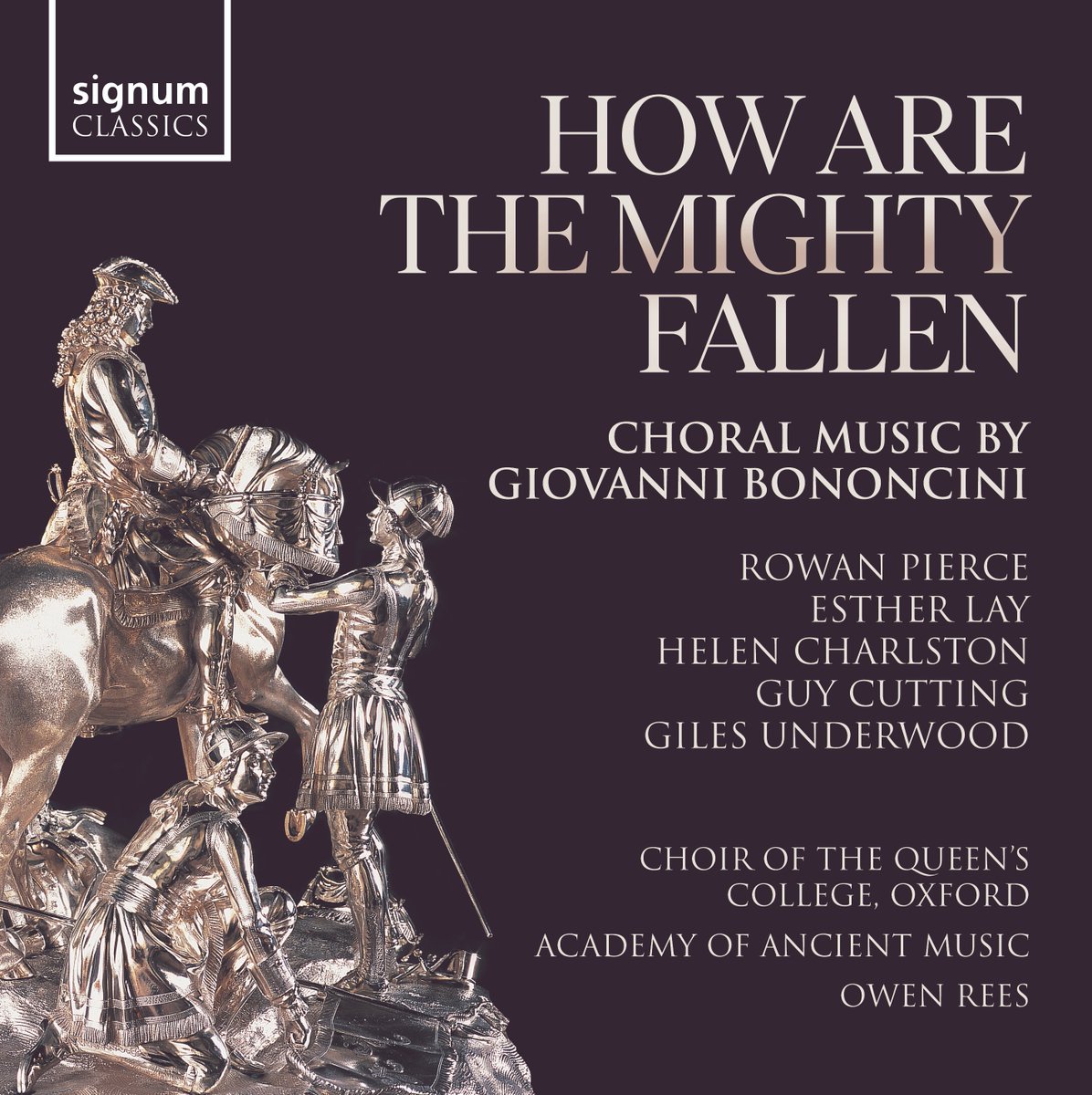 The 1st single 'Laudate Pueri: VII. Gloria Patri' from @Queenschoir & @OwenLRees - How Are The Mighty Fallen: Choral Music by #GiovanniBononcini is out now! LISTEN / PRE-ORDER - lnk.to/HowAreTheMight…