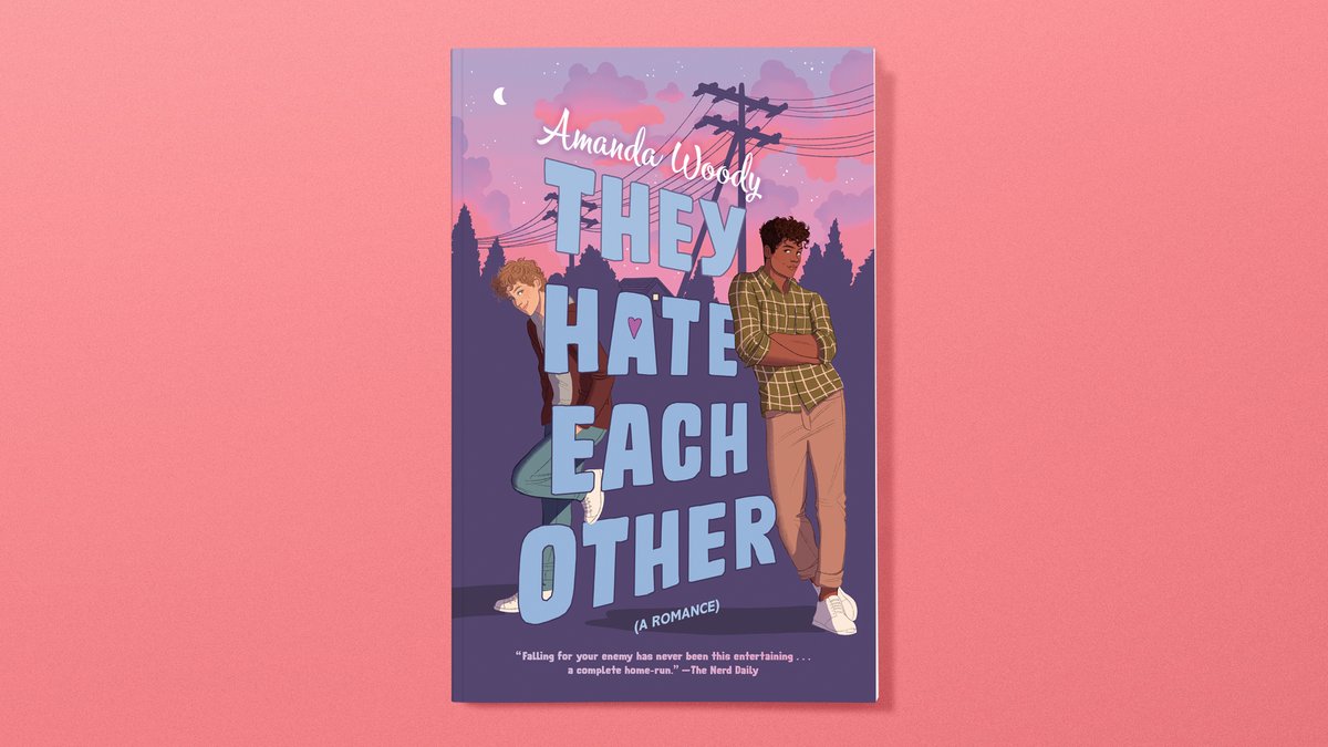 Happy #BookBirthday @AmandaWoody_!

They Hate Each Other is now in paperback!