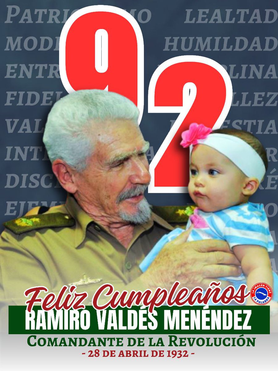 ¡Felicidades, querido Comandante, héroe ejemplar de tantas y tantas batallas!
#FidelPorSiempre 
#izquierdapinera 
#PorCubaJuntosCreamos 
#PorUn26EnEl24 
#Sentirpinero
#DeZurdaTeam 
#IzquierdaLatina