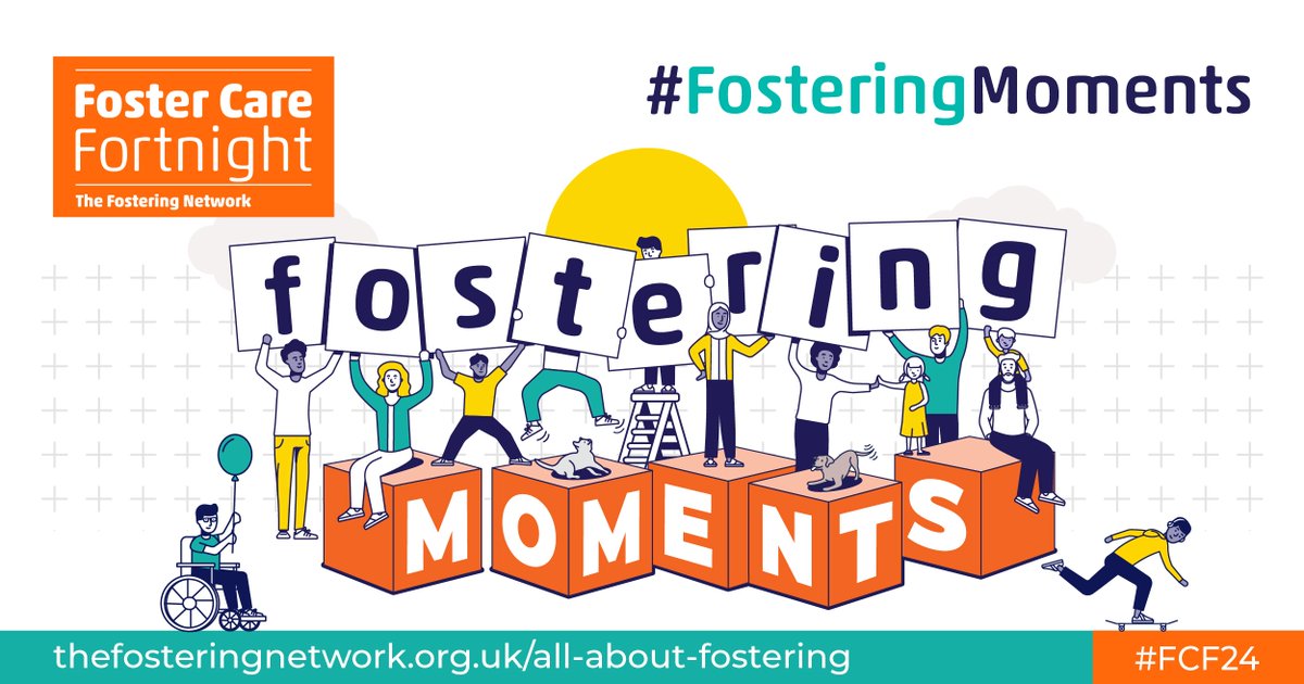 It's 2 weeks until Foster Care Fortnight! We're looking forward to getting involved and sharing some #FosteringMoments. Follow us if you're interested in being a foster carer in Sussex! #FCF24
