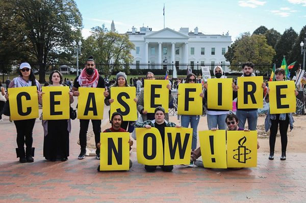 I HAVE A SERIOUS QUESTION THAT BEGS A SERIOUS ANSWER: Why do we not hear calls for the return of the hostages from Gaza, when all these students across America are demanding an Israeli ceasefire? Anyone?