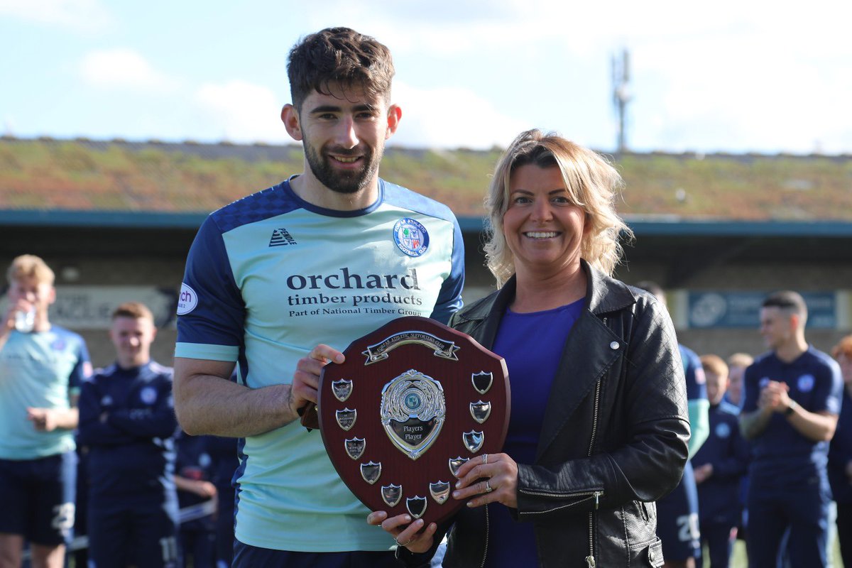 Stuart Morrison picked up the Players Player of the year award.