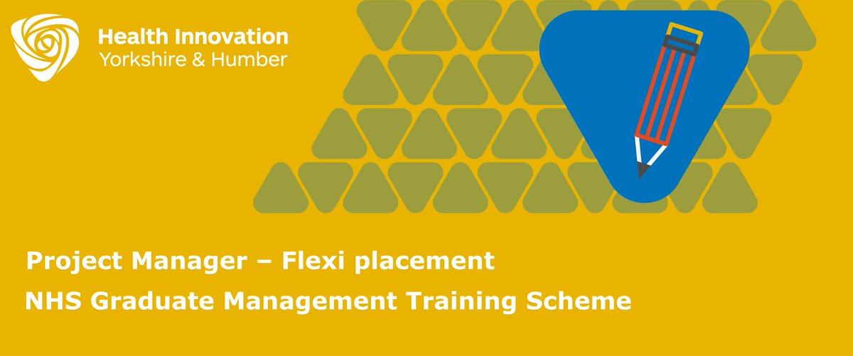 Are you part of the NHS Graduate Management Training Scheme? If you are looking for a flexi-placement working on delivery-driven projects that can really make a difference to patients and systems, then we want to hear from you! healthinnovationyh.org.uk/join-our-team/… #GradScheme #NHS