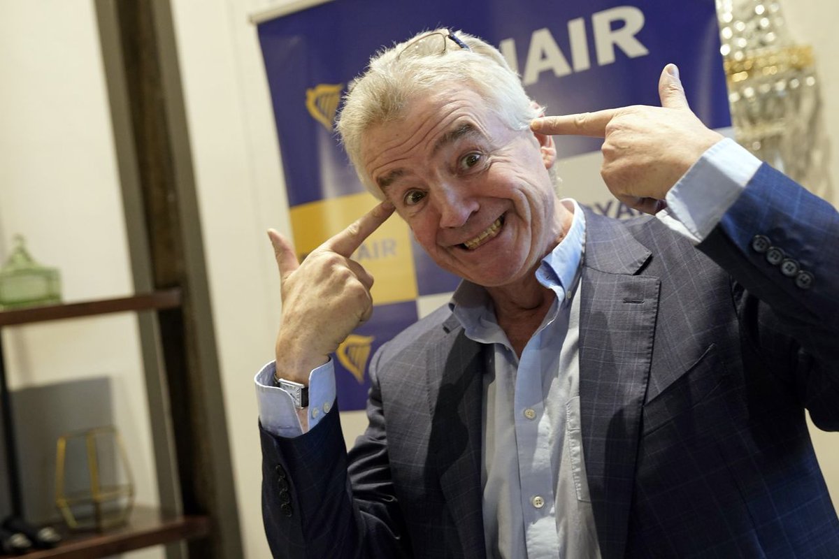 “I’m not putting up with any of that mewling nonsense,' says Ryanair boss, Michael O’Leary, while defending his Upcoming €100m Bonus. Read More : fl360aero.com/detail/i-m-not… #airlines #leadership #CEO