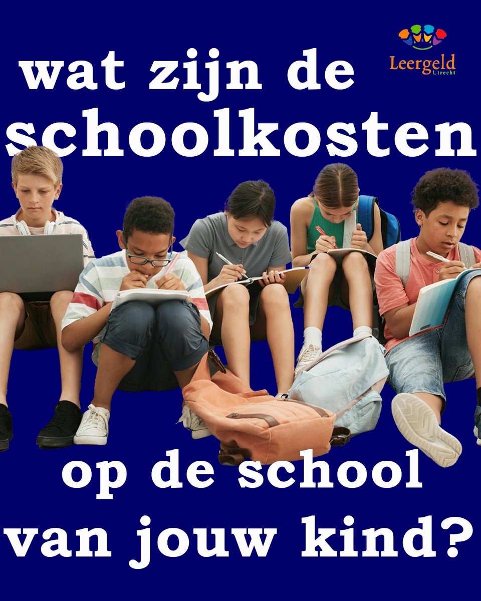 📢 Informatie schoolkosten 2024-2025 online! 

Leergeld Utrecht zet per middelbare school alle informatie op een rijtje: wat de schoolkosten zijn, wie wat moet betalen en hoe je ondersteuning kan vragen.

Hoe zit dat voor de school van jouw kind? Ga naar leergeldutrecht.nl/schoolkostenmi…