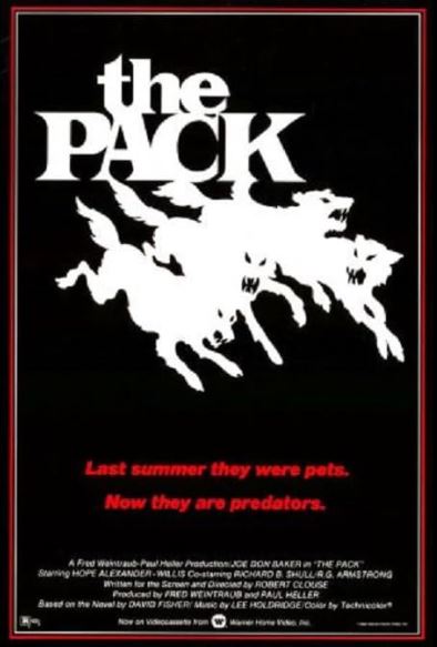 #ThePack (1977)  🐕
The residents of vacation spot Seal Island find themselves terrorized by a pack of dogs - the remnants of discarded pets by visiting vacationers.
#CreatureFeature #FilmsWithBite 
#FilmX   📽️ 🎬