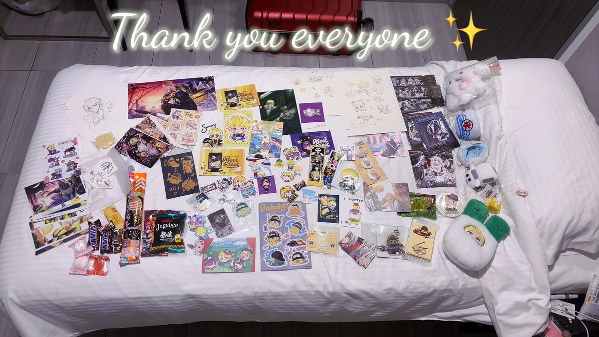 sakimi77's tweet photo. #VirtualRhapsody #VRhapSG
🎁Thank all for the gifts, food and toys!! I'm really really really happy to be able to exchange gifts with everyone!! so glad to meet all you guys 🥺
I can not accurately tag to you all, I am so sorry! But if you comment me and tell me your looking, I will certainly reply you! 🫶