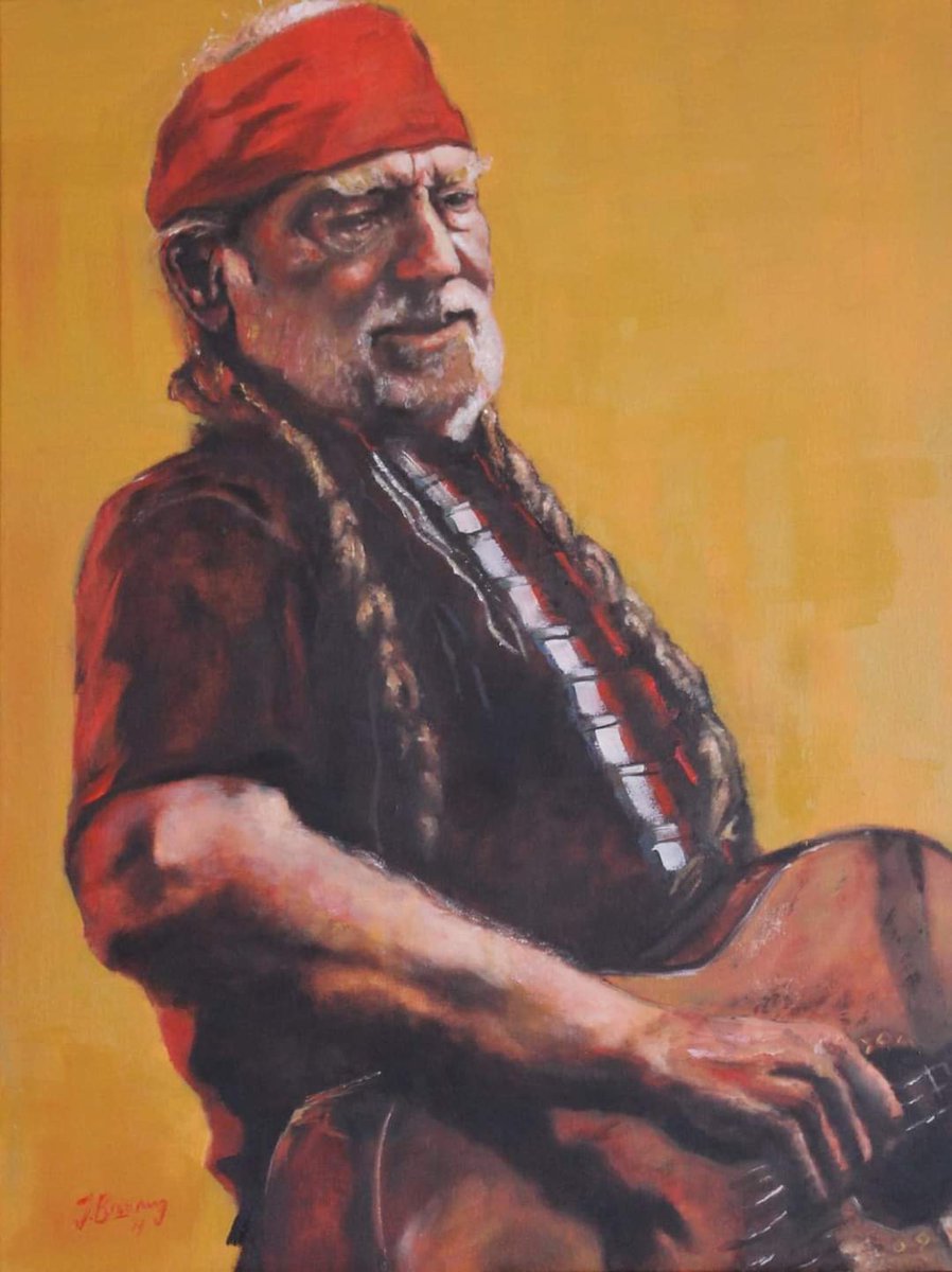 Happy birthday @WillieNelson 

One of mine from 2019 🎨

@WilliesReserve 

#willienelson #countrymusic #art