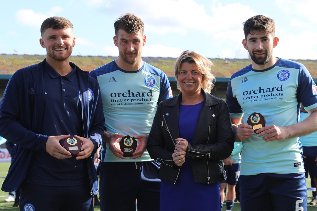 In a first for the club, the away player of the season award will be shared between Andy Munro, Adam Hutchinson and Stuart Morrison.