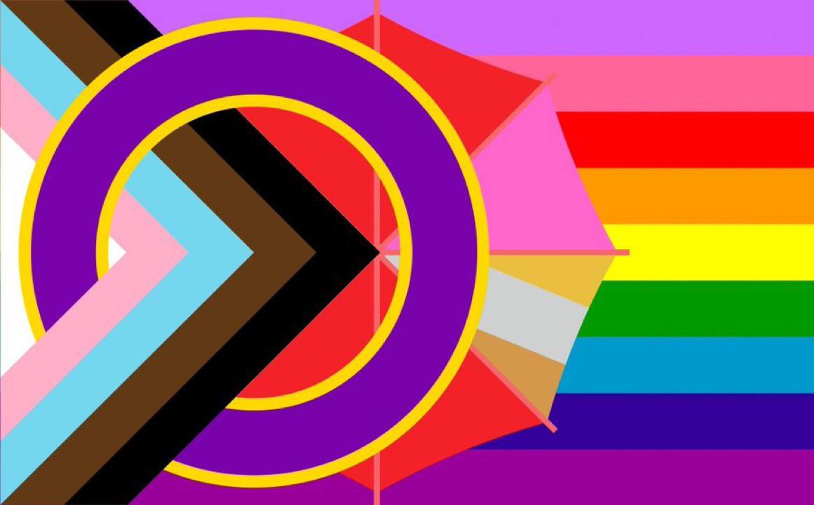 This flag business has gotten completely out of hand. You can barely see the original design, and we know that’s the point. This ideology aims to erase those who marched peacefully for gay rights, replacing it with an ideology that uplifts depraved behavior from people stuck in…