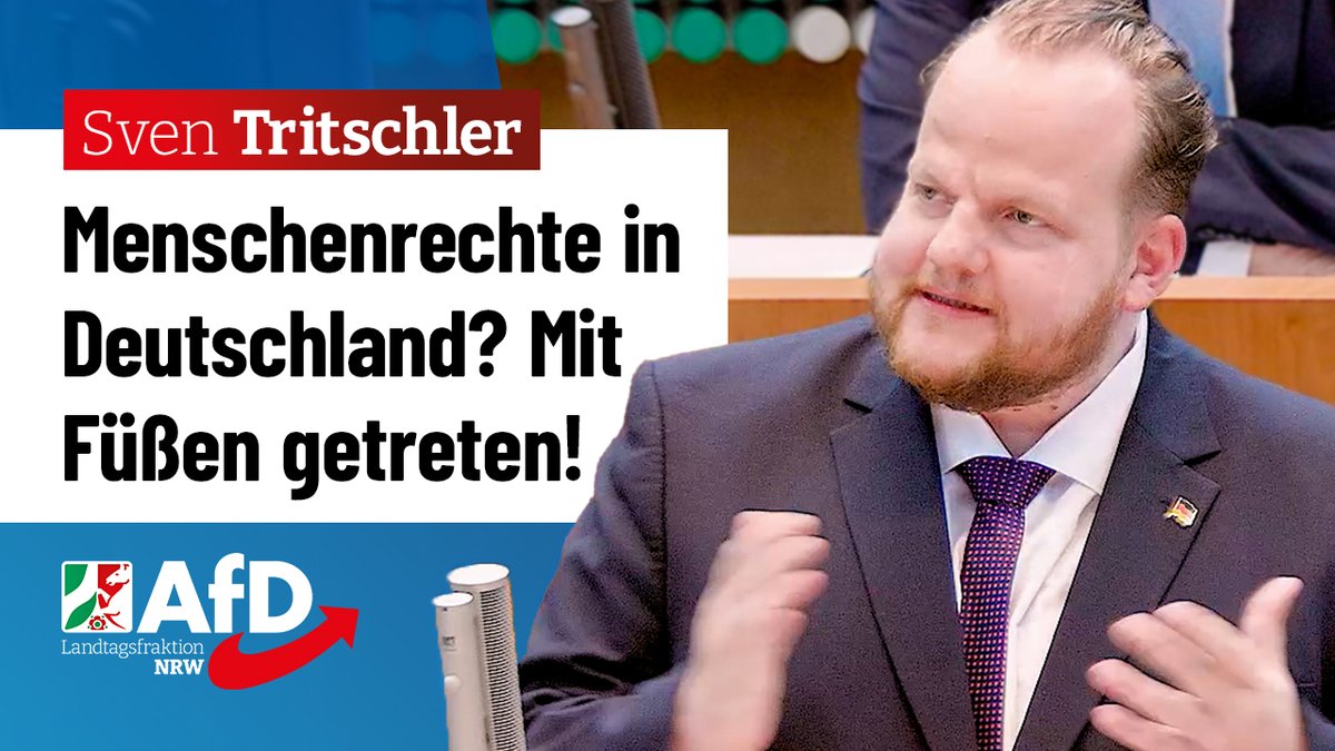 CDU, Grüne, SPD und FDP weinen Krokodilstränen über Verletzung der #Menschenrechte in anderen Ländern, aber treten sie in Deutschland mit Füßen. 🎬 @twittschler hat zahlreiche Beispiele im Köcher: youtu.be/dpsxoS_ZKX0