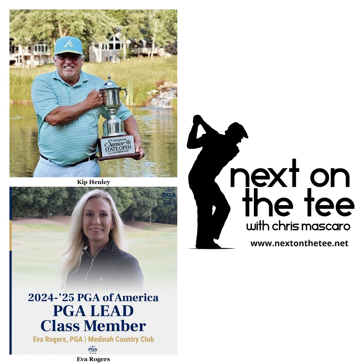 Hear @KipHenley & Eva Rogers talk: TN Sr. Open Winning it for The Big Guy Getting a new bag on Tour Winning the '09 Heritage Classic with Brian Gay US Junior Golf Making golf fun Keeping kids interested in a Tic Toc world podcast.triblive.com/s11-ep-25-pt-2… #Golf #podcast @TribLIVE…