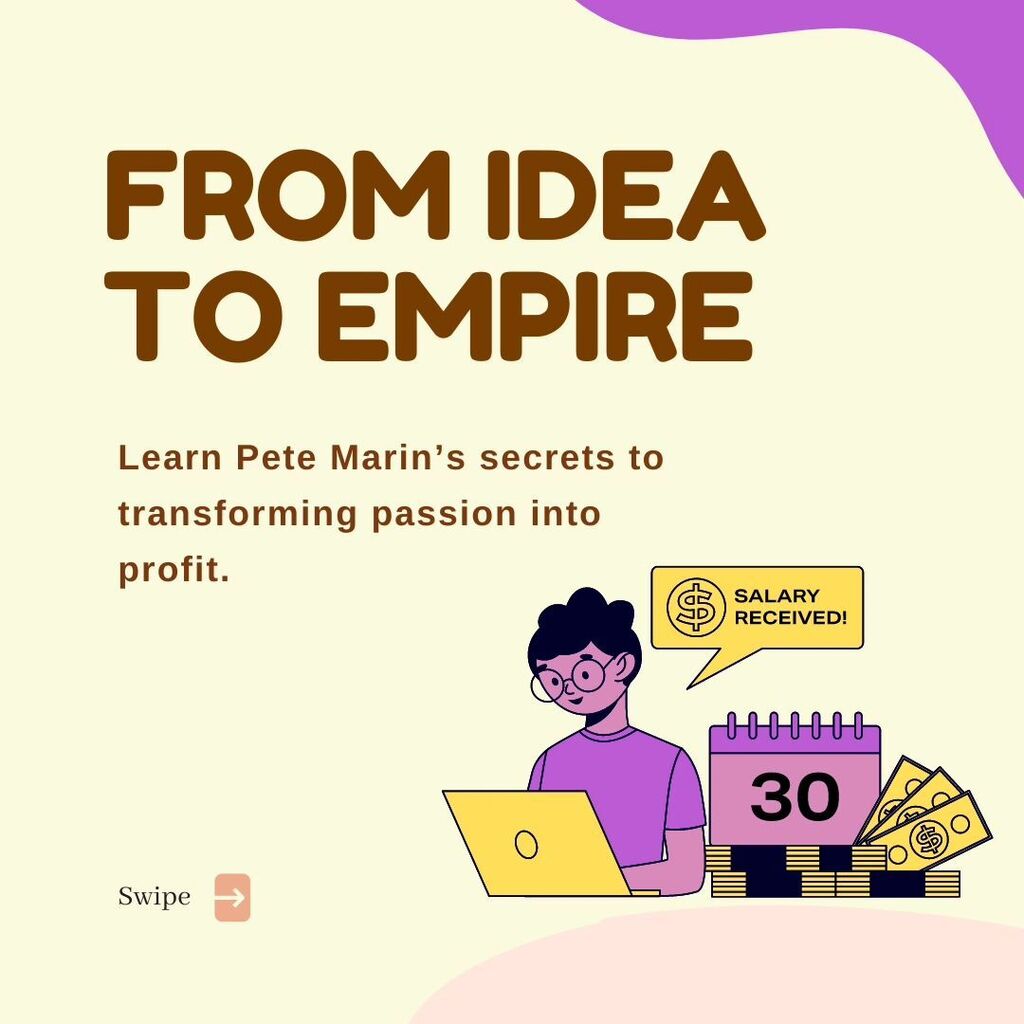 Passionate about your idea? That's awesome! But are you ready to get your hands dirty? 

Check out Pete Marin's journey and see if you have what it takes to be your own boss!

Link in our bio.

#entrepreneurspirit #byoboss #determination #grit #blogposts