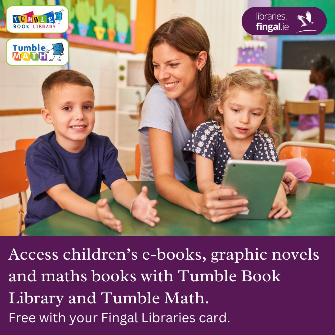 Visit the link below for more information about Fingal Libraries E-Services - all free with your Fingal Libraries card. #FingalLibraries fingal.ie/council/servic…