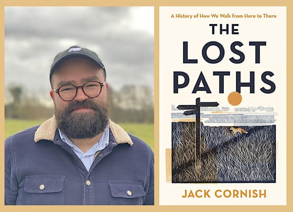 An interesting talk in London: @Cornish_jack and his new book, The Lost Paths: A History of How We Walk from Here to There. A journey across Britain's millennia-old network of pathways, revealing key moments throughout our history. buff.ly/3w9SziZ