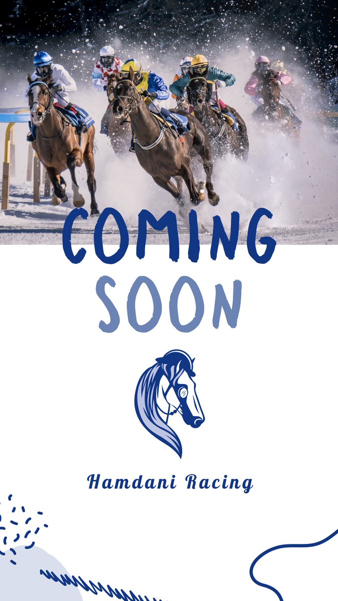🌟 Coming soon: Get ready for an exhilarating ride! Hamdani Racing Syndicate is gearing up to launch, bringing you the ultimate experience in flat race horse ownership. Stay tuned for updates and be part of the excitement! 🏇🌟 #HamdaniRacing #ComingSoon #HorseOwnership 🐎✨