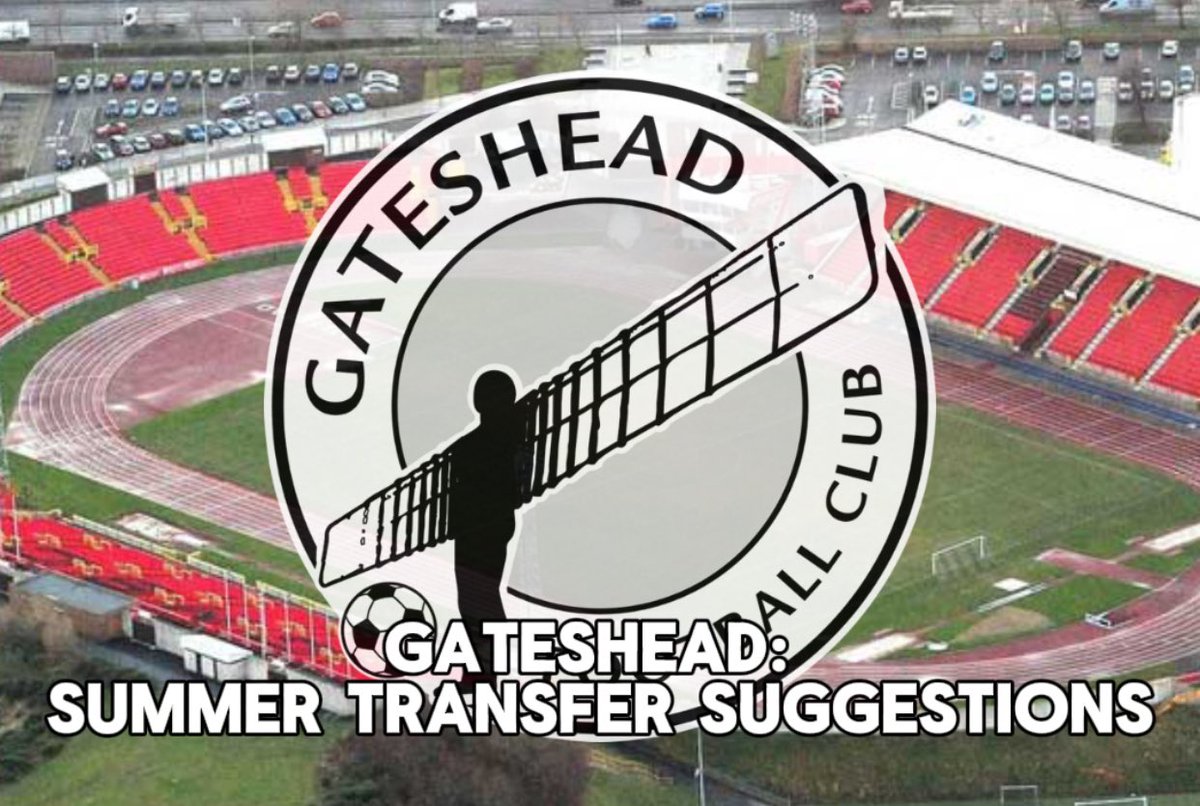 Another year of National League football for The Heed following being kicked out the play-offs.

Here is 5 transfer suggestions Gateshead could look at this summer. #WorClub (🧵)