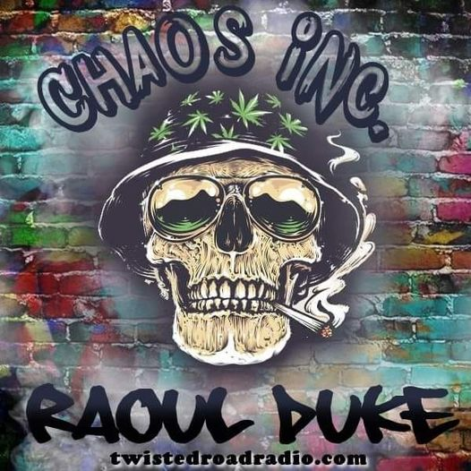 Monday walks in sporting a stupid grin & that means Chaos Inc. with The Duke! 3pmEDT only @ the coolest radio station twistedroadradio.com! Works on TuneIn!