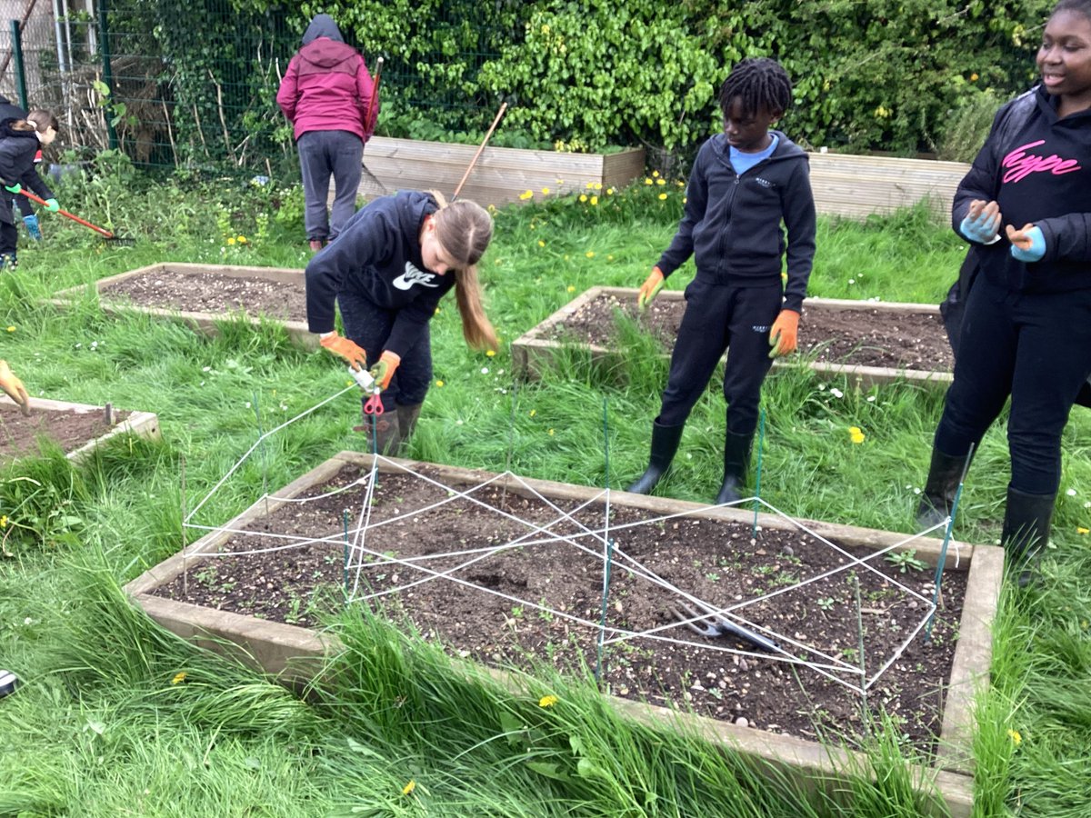 We had a very busy forest school session today - planting peas, onions, carrots and wildflowers. Teamwork creating chalk pictures to describe how plants grow - from seeds, tubers, runners, cuttings and bulbs. Leaf painting and tarp tidying, digging, weeding and birdwatching Phew!