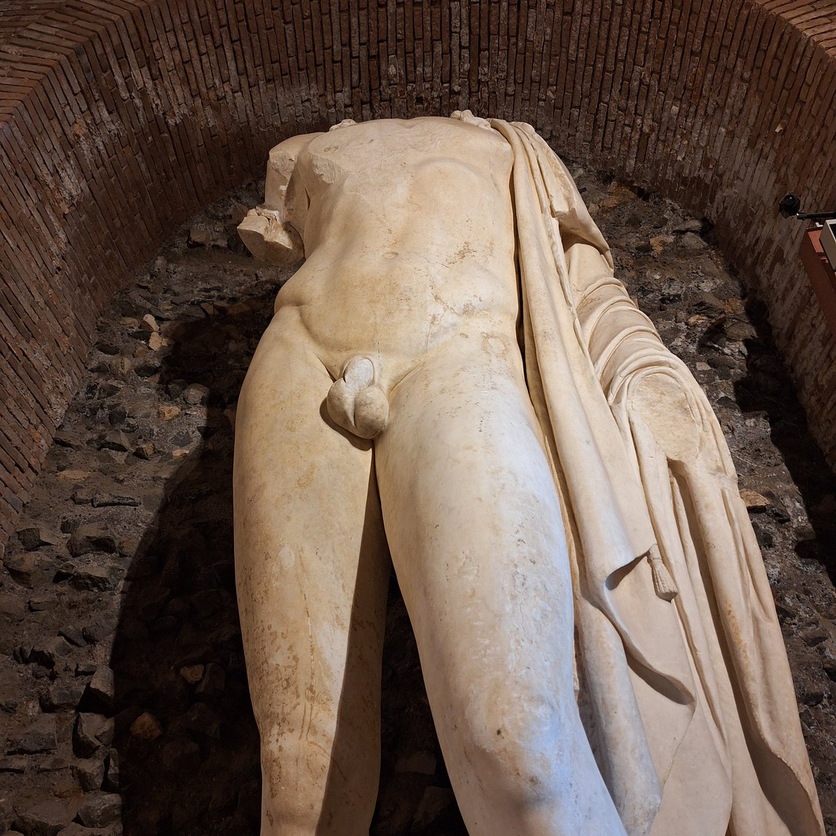 Monumental statue of Veiovis in the Capitoline Museums