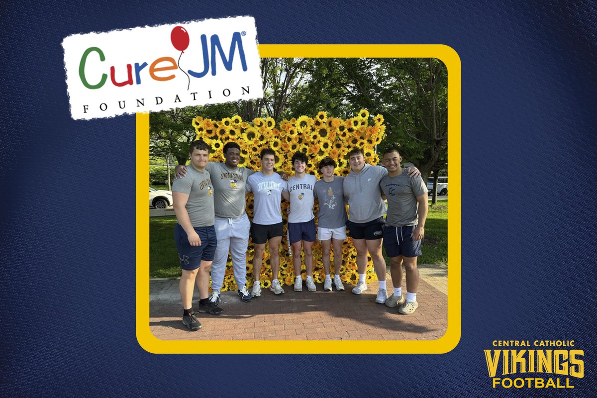 Awesome seeing our guys volunteer their time & team up with the Cure JM Foundation this weekend! #MenofService @PCC_FOOTBALL