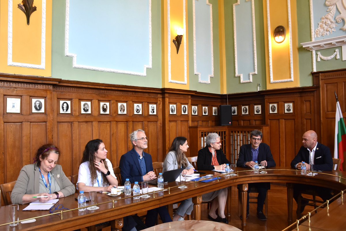 Thankful for the productive meeting today with Plovdiv mayor Kostadin Dimitrov. Plovdiv is an important host for refugees from #Ukraine and #Syria and this is why strengthening the cooperation with the city municipality is a priority for UNCHR🇧🇬. #CitiesOfSolidarity #WithRefugees