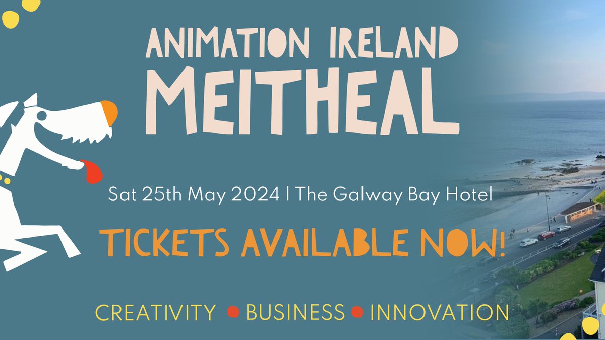 Animation Ireland Meitheal is an animation industry summit with a focus on developing, producing, and distributing animation content worldwide 🌎 Bí linn at the Galway Bay Hotel 👉 animationirelandmeitheal.ie #AnimationIrelandMeitheal