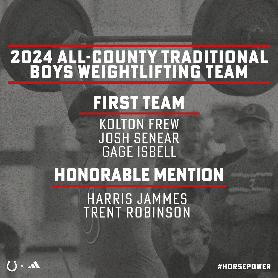 Middleburg Boys Weightlifting (@horsepower_bwl) on Twitter photo Congratulations To Our Lifters For Being Selected To <a href="/oneclaysports/">Clay County Athletics</a> All-County Olympic and Traditional Teams!
3 First Team Lifters! Second Most In Clay County!
#Horsepower Congratulations To Our Lifters For Being Selected To <a href="/oneclaysports/">Clay County Athletics</a> All-County Olympic and Traditional Teams!
3 First Team Lifters! Second Most In Clay County!
#Horsepower