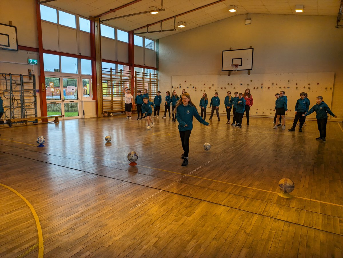 #tuphealthandwellbeing Sea Holly have had a great day participating in: Kickboxing, Football skills, Mindfulness and self-regulation strategies. What a fantastic way to start Sport and Fitness week!