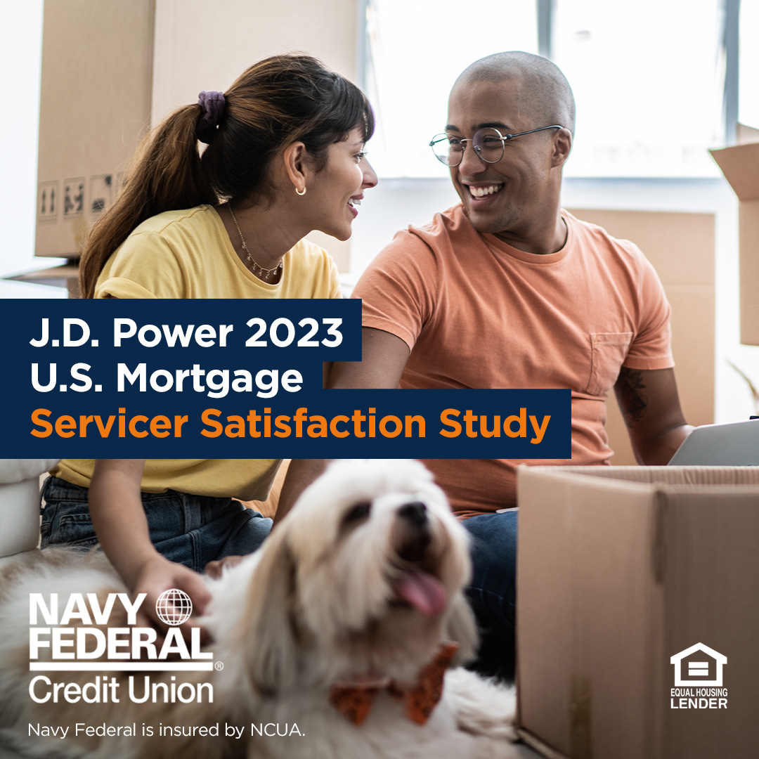 First-class service for our mortgage holders is a top priority for us. That’s why we love when J.D. Power releases its annual U.S. Mortgage Servicer Satisfaction Study. See how we performed in 2023! nfcu.me/3UkeXyf