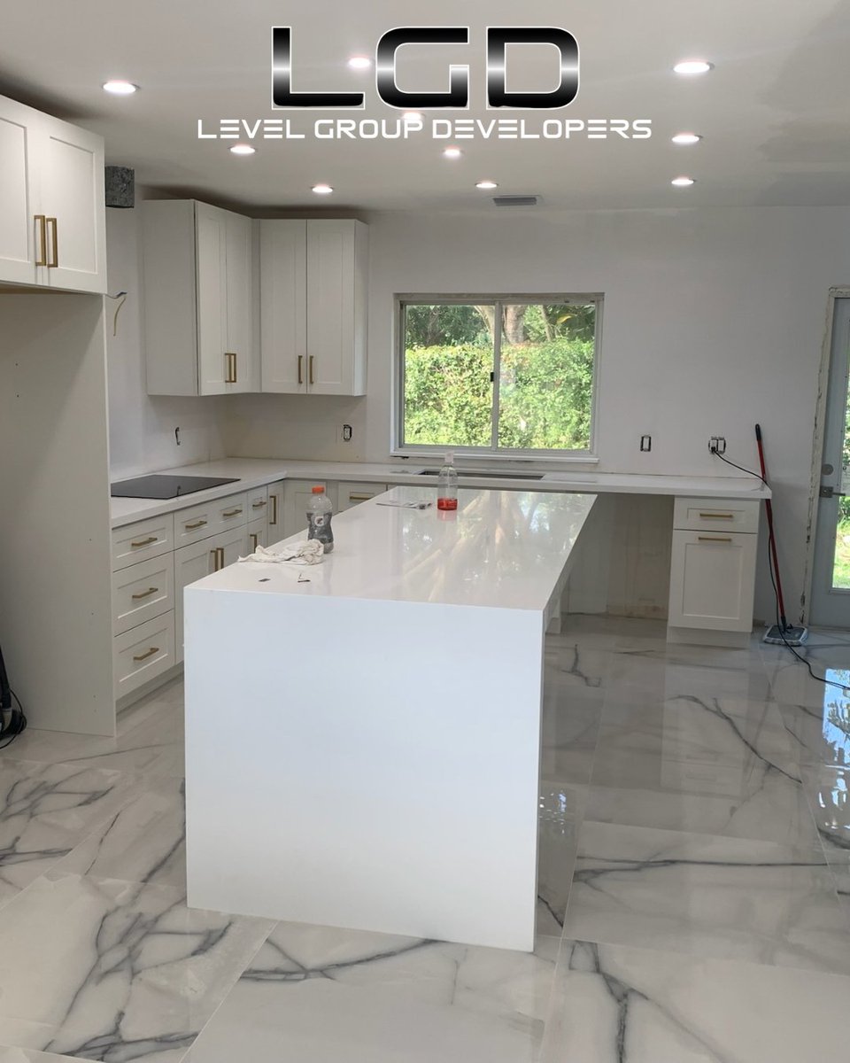 Transform your kitchen with the exquisite white marble renovation by Level Group Developers! 

Contact us today to elevate your space to new heights! 

#kitchenrenovation #luxuryhomes #customhomes #customdesign renovation.done
