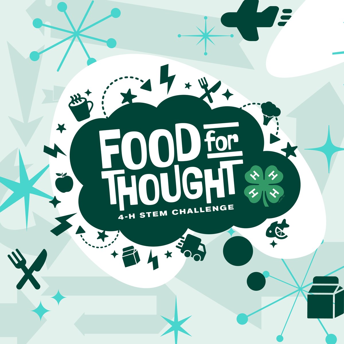 🚀 Coming this June! The 2024 #4HSTEMChallenge, Food for Thought teaches kids STEM based skills as they explore Food Security. Learn more during our live webinar Wednesday, May 22, 2024, at 3:00 p.m. EST: bit.ly/3UfqdeX @CortevaUS @HughesNet @InvenergyLLC @NestleUSA🍀