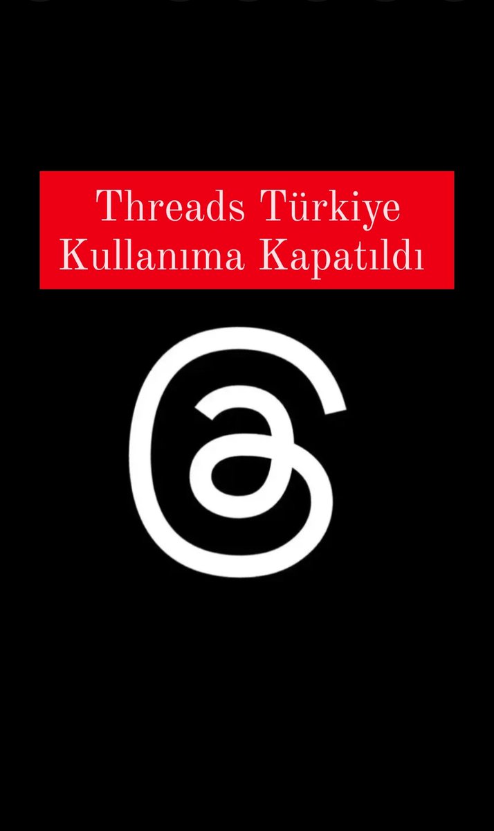 Threads Türkiye Bugün Kullanıma Kapatıldı
Uluslararası sosyal medya uygulaması Threads, Rekabet Kurumu  kararıyla artık Türkiye’de kullanılamayacak... #kyk #kykyurt #öğrenci #üniversite #genç #zkuşağı #stajyer #burs #egitim #kampüs