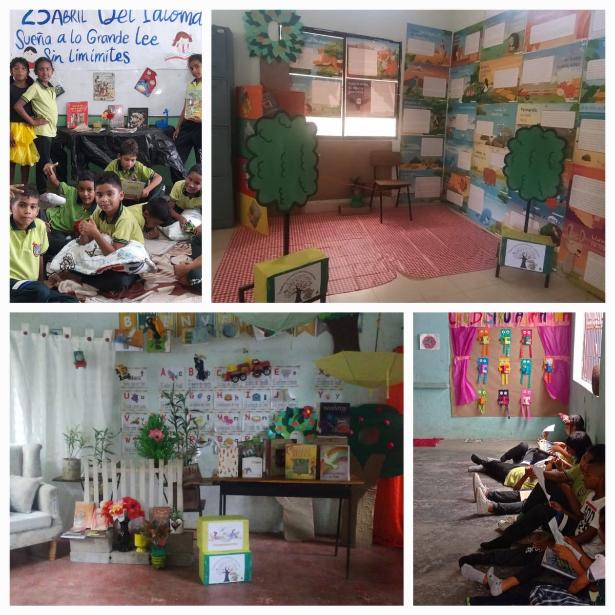 yolanda ruiz contreras (@yolandaruizcon2) on Twitter photo <a href="/Mineduc/">Ministerio de Educación</a> <a href="/viva_angel/">Siempre Viva</a> <a href="/SEDBOLIVAR/">Secretaría de Educación</a> En La Institución Monteclaro en cicuco, se invita a la lectura con ambientes pedagógicos que hacen que los niñxs de sientan cómodos y tranquilos para el disfrute de los libros... <a href="/Mineduc/">Ministerio de Educación</a> <a href="/viva_angel/">Siempre Viva</a> <a href="/SEDBOLIVAR/">Secretaría de Educación</a> En La Institución Monteclaro en cicuco, se invita a la lectura con ambientes pedagógicos que hacen que los niñxs de sientan cómodos y tranquilos para el disfrute de los libros...