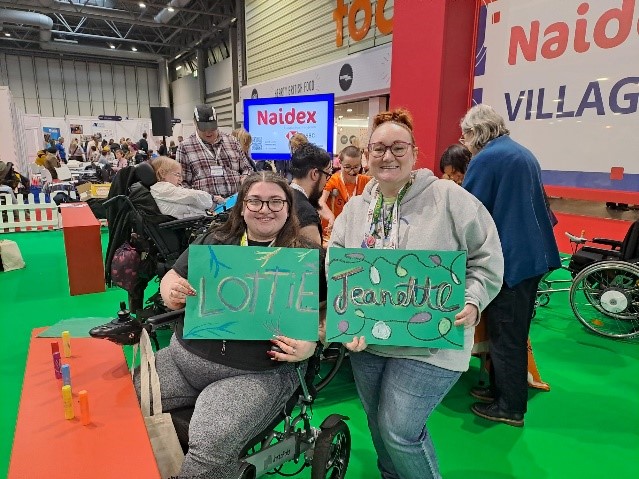 Sense Arts were part of the recent Naidex event @ NEC Birmingham. Sense Artistic Directors Tanya Raabe Webber and Kris Halpin showcased accessible and inclusive approaches in music and visual arts. The day was full of new insights and collaborations with audience members.