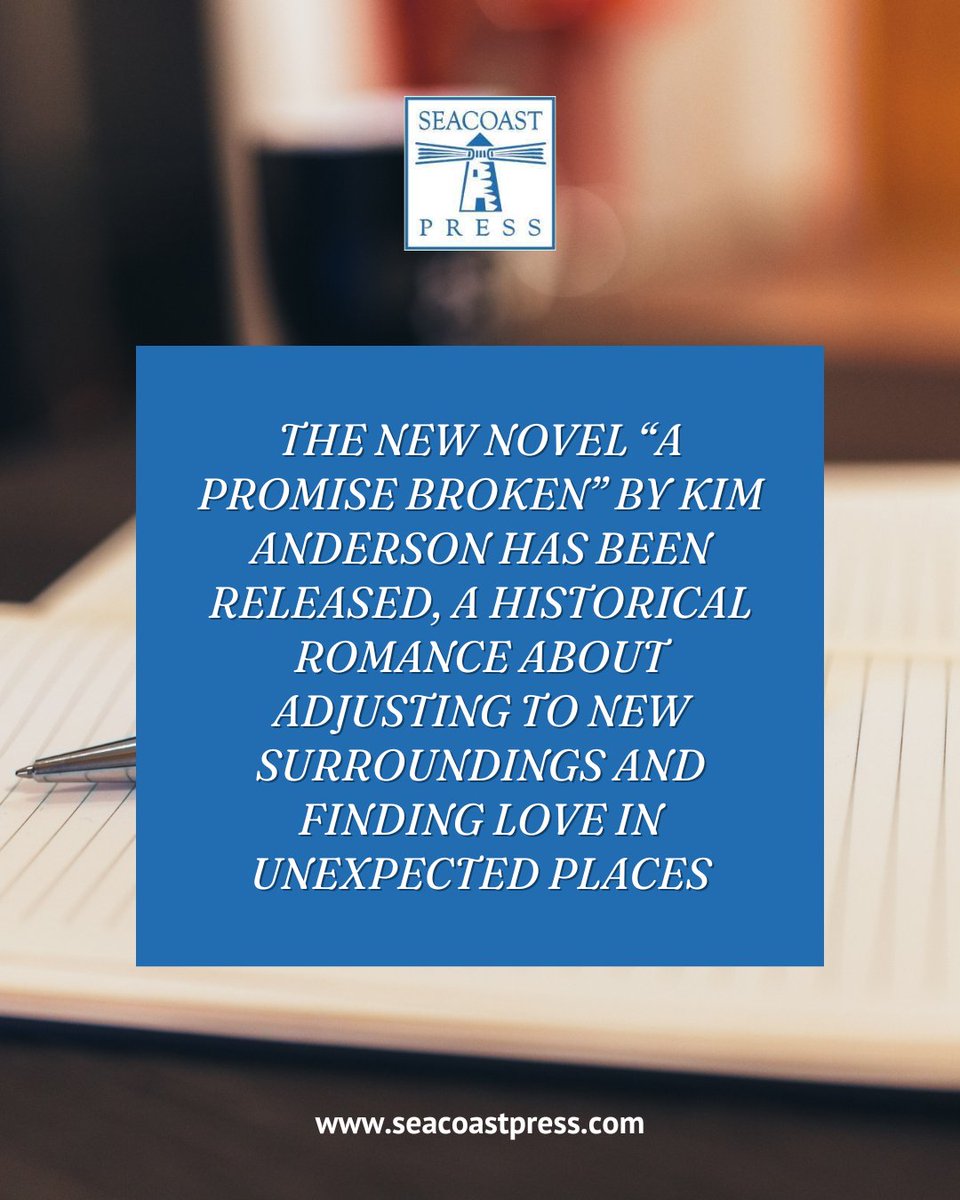 Experience the enchanting world of 'A Promise Broken' by Kim Anderson! Lose yourself in a story of love, resilience, and the joy of finding unexpected connections.
.
#seacoastpress #bookpublisher #mediapress #book #bookstagram #books #reading #booklover #author #publishing