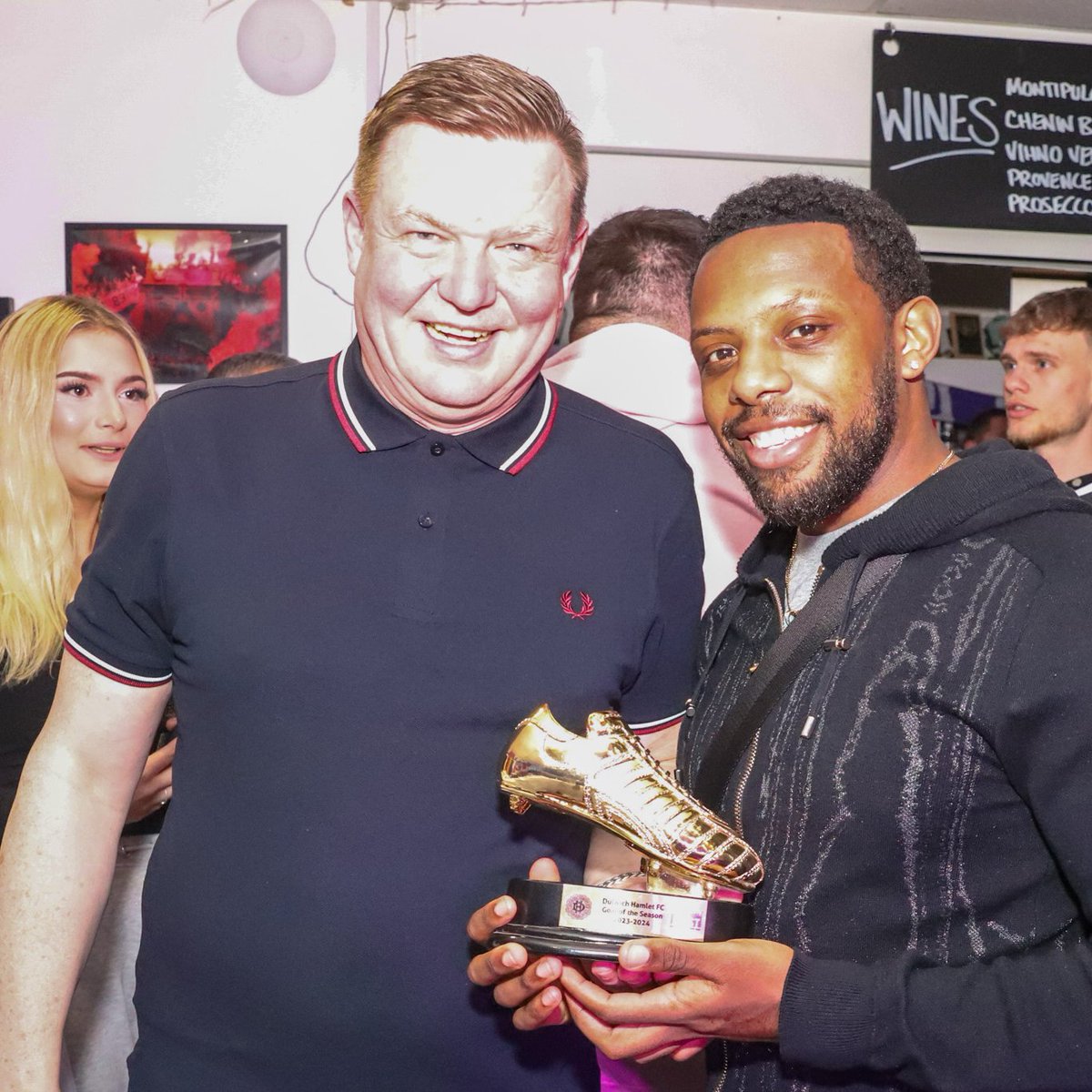 Winner of our 2023/2024 Goal of the Season. Congratulations, @AnthonyJeffrey7 🙌 #DHFC 💖💙